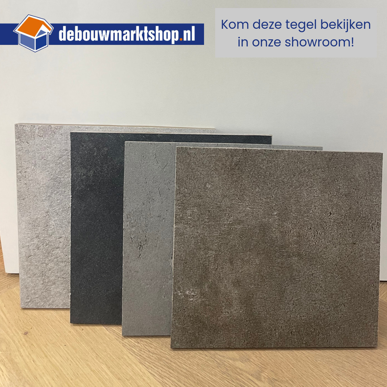 EnergieKer Magnetic Black Tegel 60x60 cm