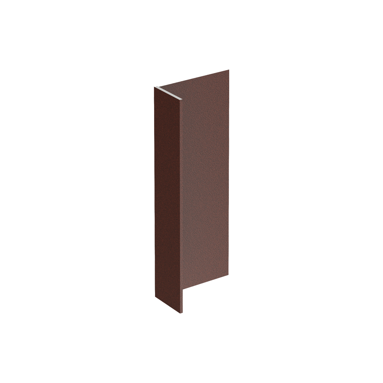 Cladix Aluminium Gevelbekleding Walnootbruin – L-Profiel