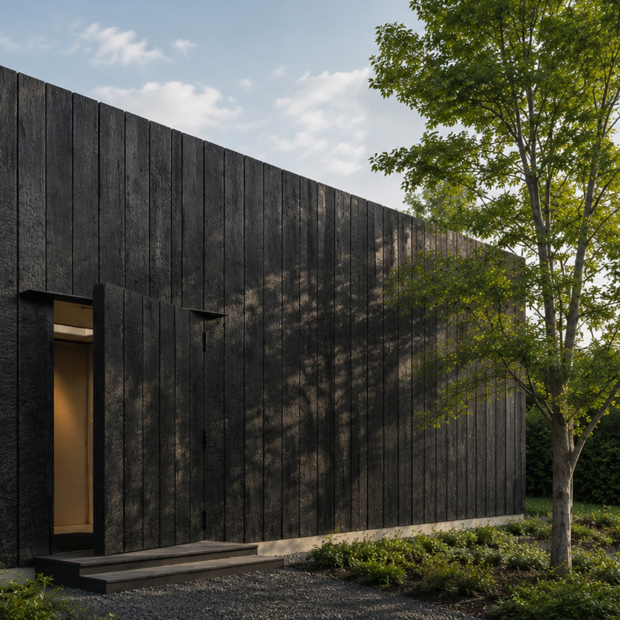 Elephant Lariks Gevelbekleding Shou Sugi Ban 145mm 400cm