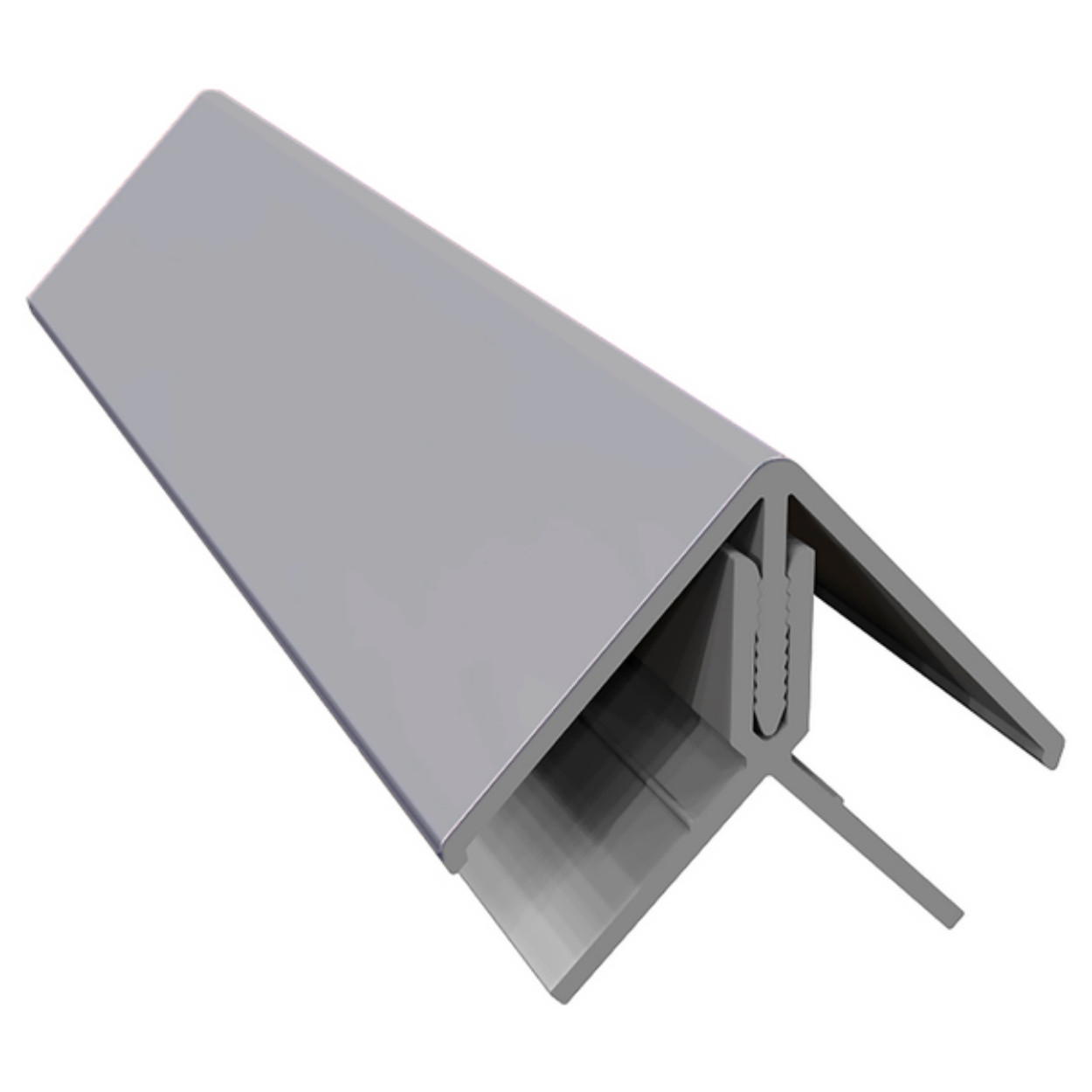 Escade 2-Delig Buitenhoek Telegrijs RAL7045 300cm
