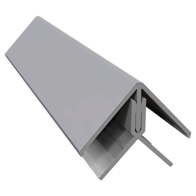 Escade 2-Delig Buitenhoek Telegrijs RAL7045 300cm