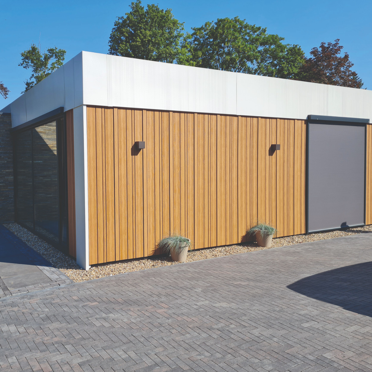 Eva-Last Composiet Gevelbekleding Natural Cedar Stripes S/L