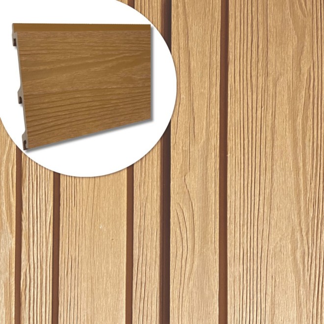 Eva-Last Composiet Gevelbekleding Natural Cedar Stripes XL
