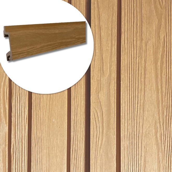 Eva-Last Composiet Gevelbekleding Natural Cedar Stripes XM