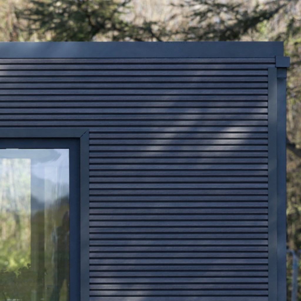 Fiberdeck WEO35 Rhombus Gevelbekleding Dark Grey 290cm