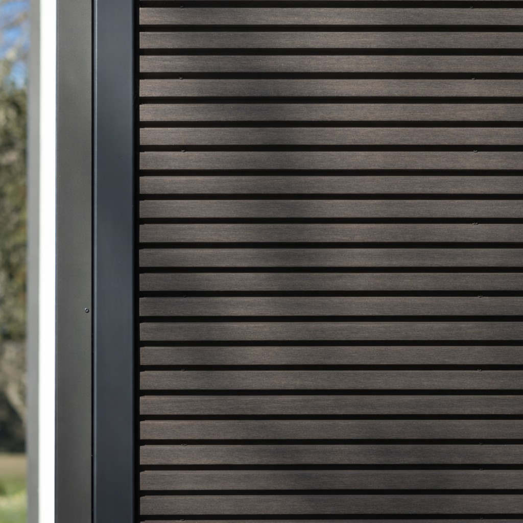 Fiberdeck WEO35 Rhombus Gevelbekleding Dark Grey 290cm
