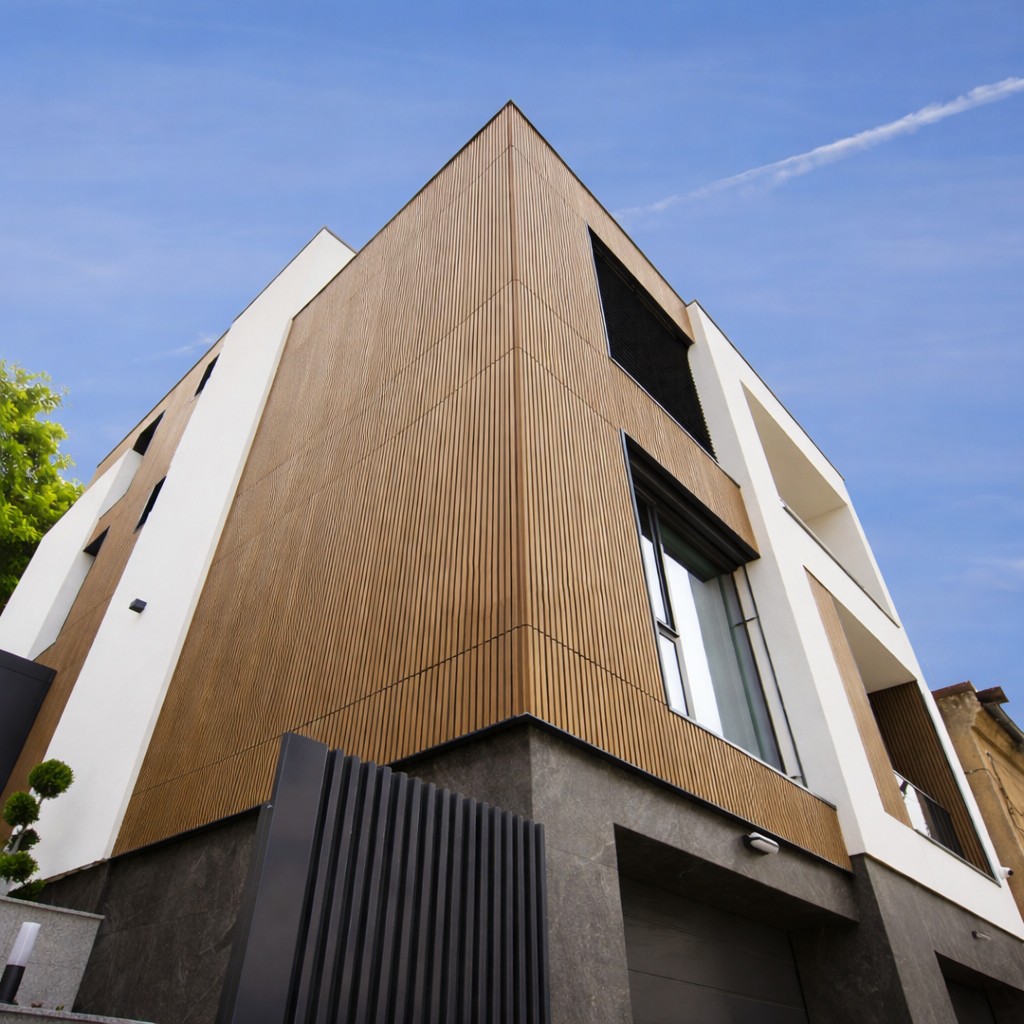 Fiberdeck WEO35 Rhombus Gevelbekleding Teak 290cm