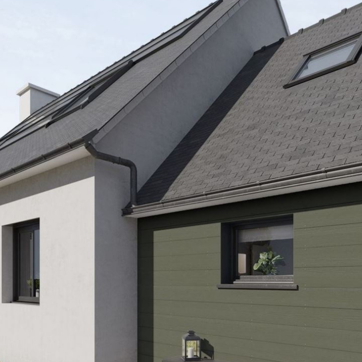 HardiePlank® Gevelbekleding Cedar Houtnerf Mountain Sage