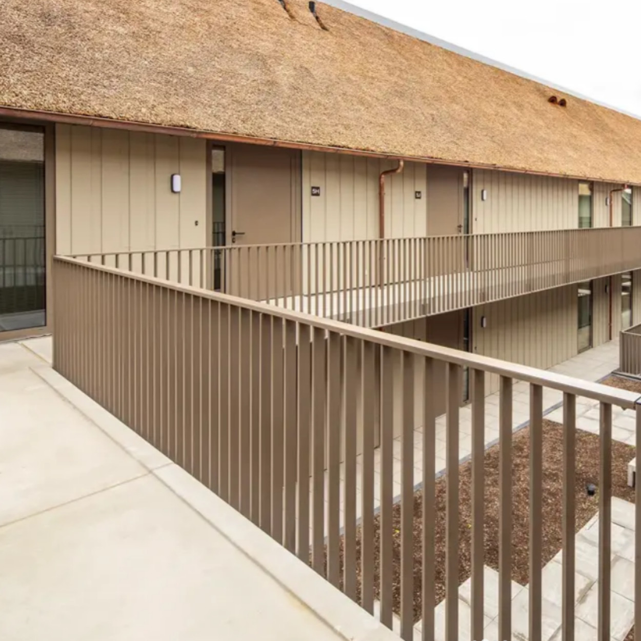 HardiePlank® Gevelbekleding Cedar Houtnerf Monterey Taupe