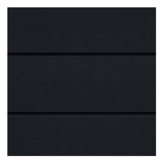 Novalit Sponningdeel 190mm Gevelbekleding Zwartgrijs RAL7021 600cm