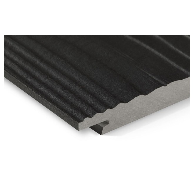 Swisspearl Plank Connect CP180 Diep Zwart 300cm - 4st - 2.40m2