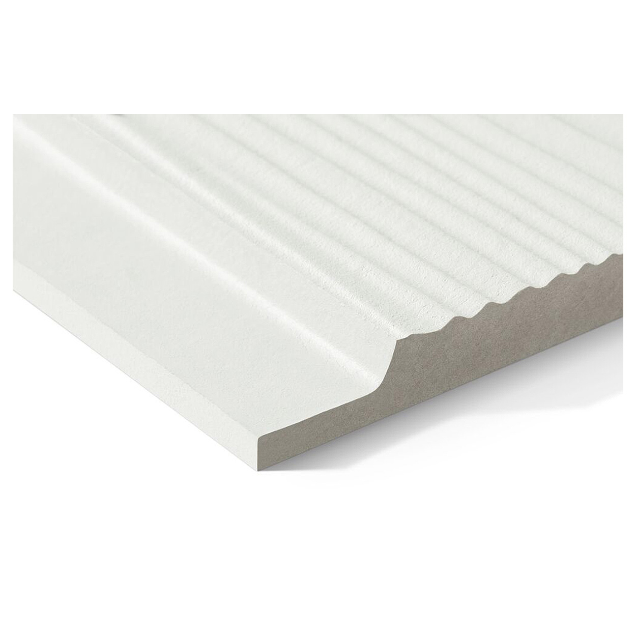 Swisspearl Plank Connect CP210 Sneeuw Wit 300cm - 4st - 2.40m2