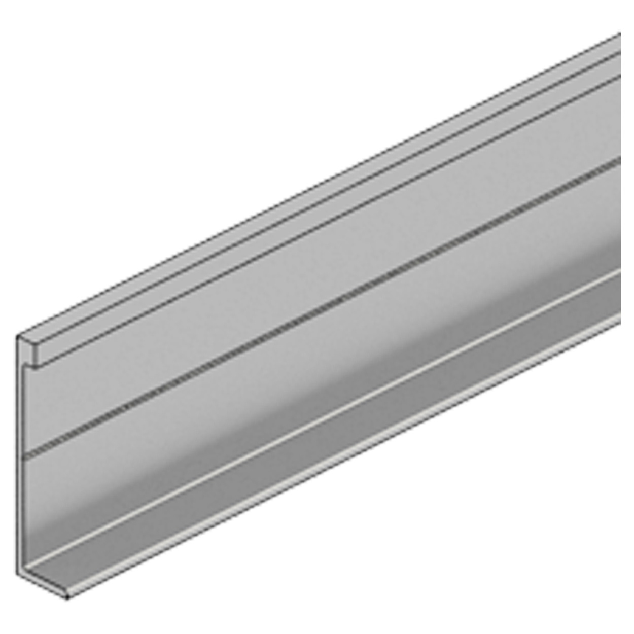 Swisspearl Aluminium Start Opzetprofiel Verticaal 300cm