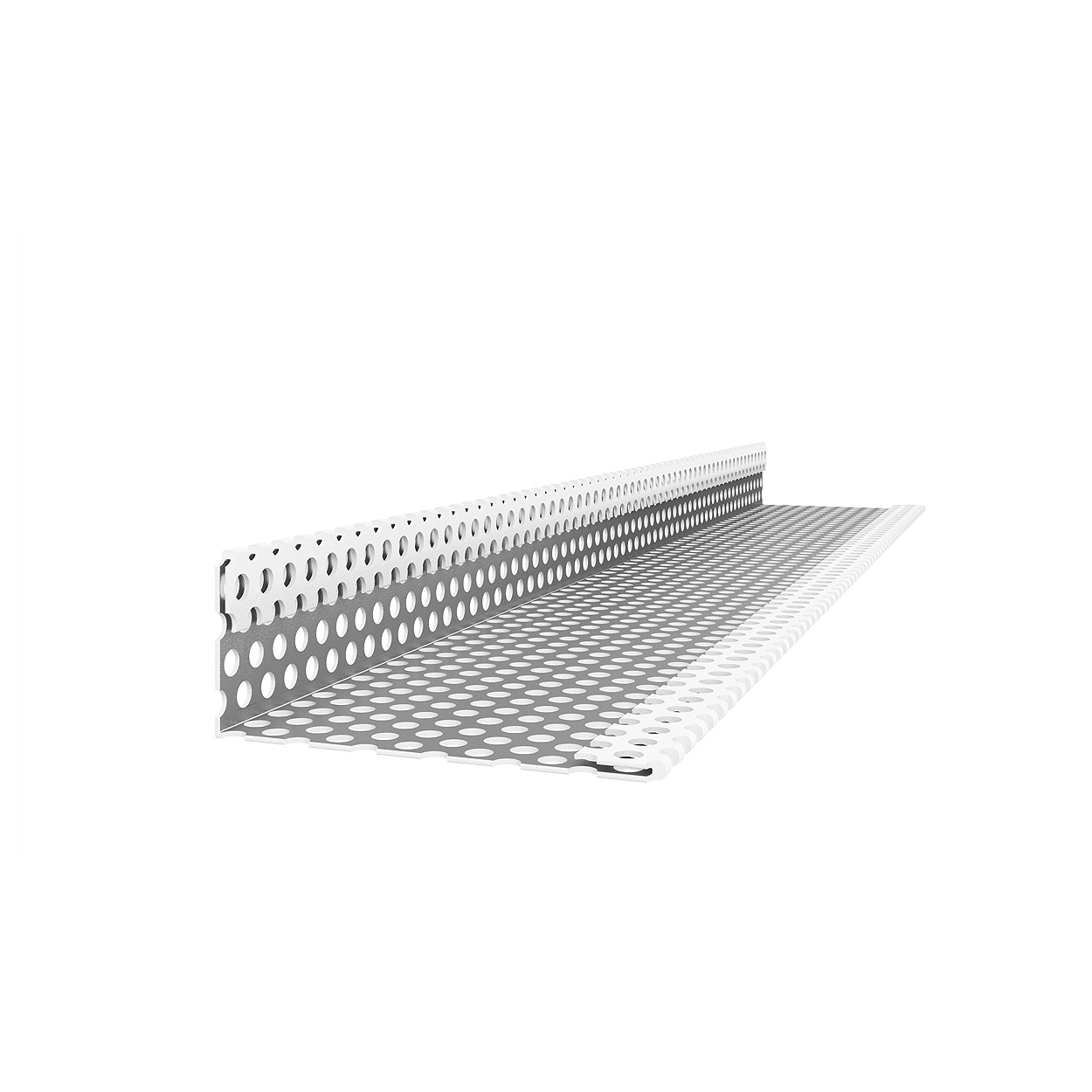 Swisspearl Aluminium Afsluit Ventilatie profiel Geperforeerd 250cm