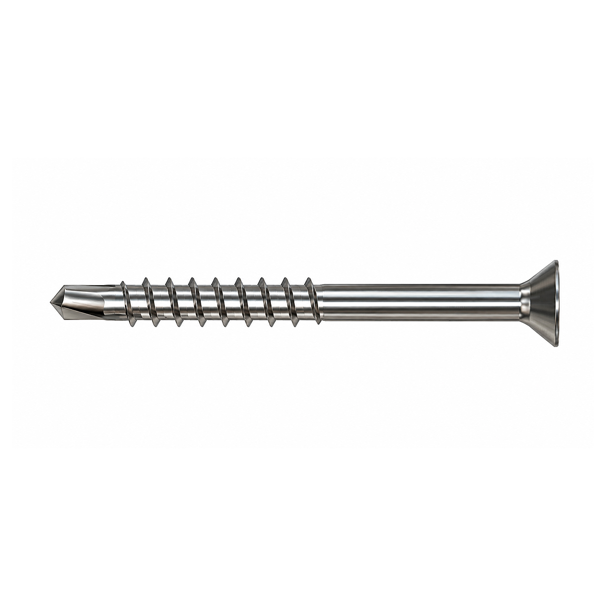 Swisspearl Houtschroeven RVS 4.5x45mm + Bit - 250st