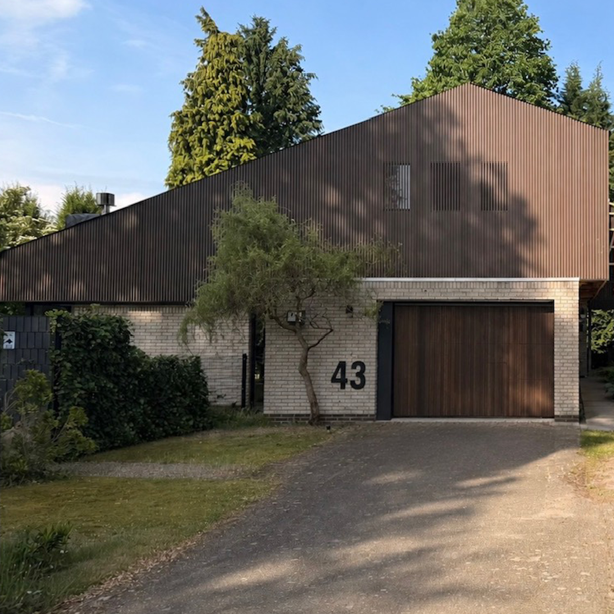 TwinDeck Gevelbekleding Rhombus A400 Grijs