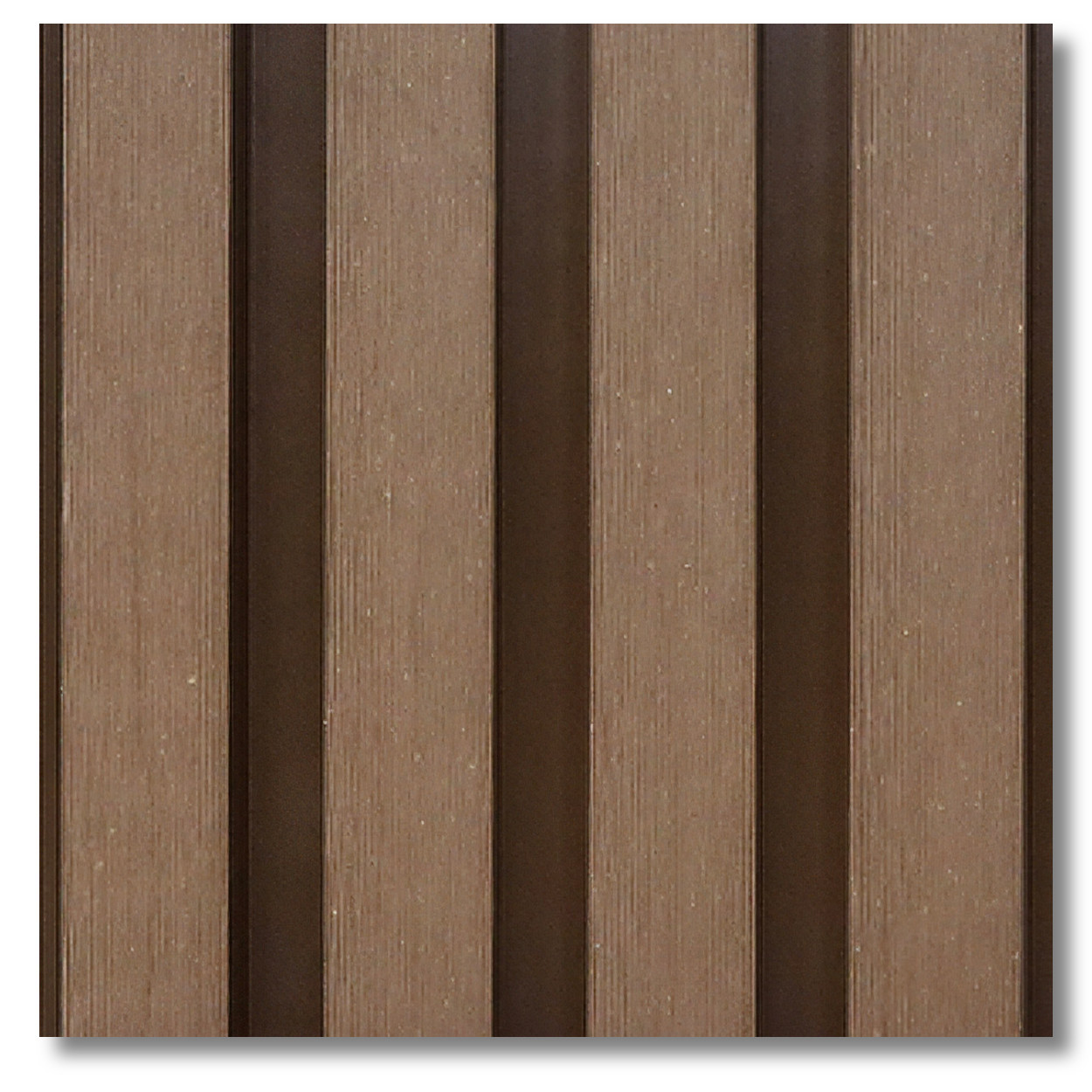 TwinDeck Gevelbekleding Rhombus A400 Donkerbruin