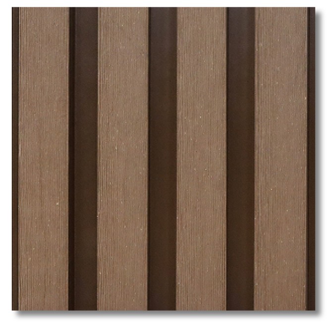 TwinDeck Gevelbekleding Rhombus A400 Donkerbruin