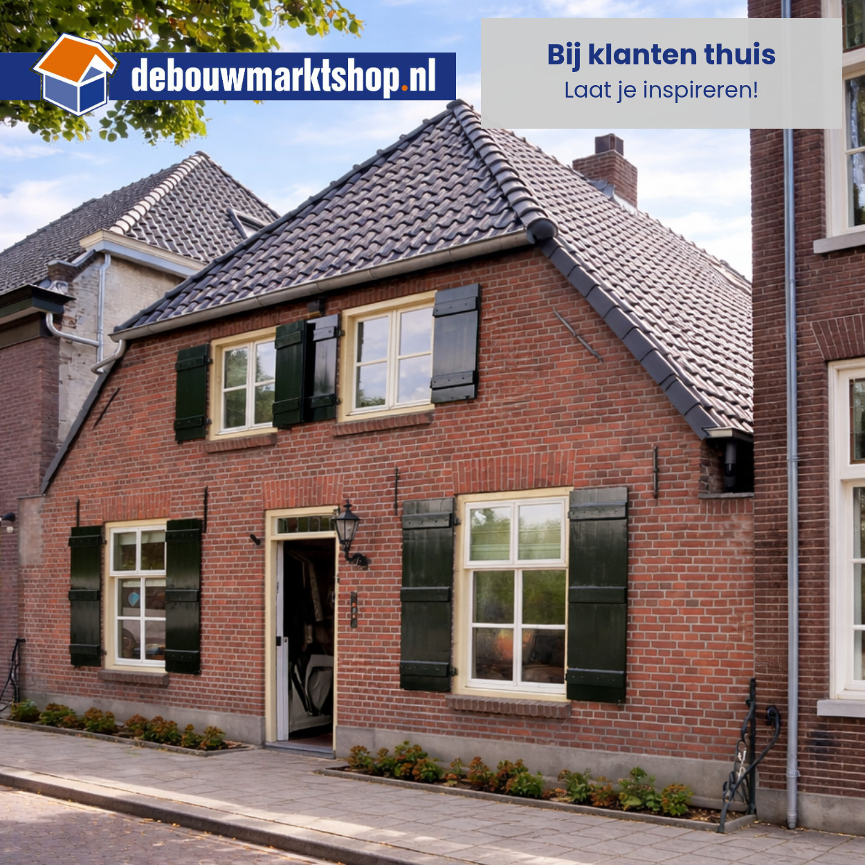 Koramic dakpan Oude Holle 451 Blauw Gesmoord