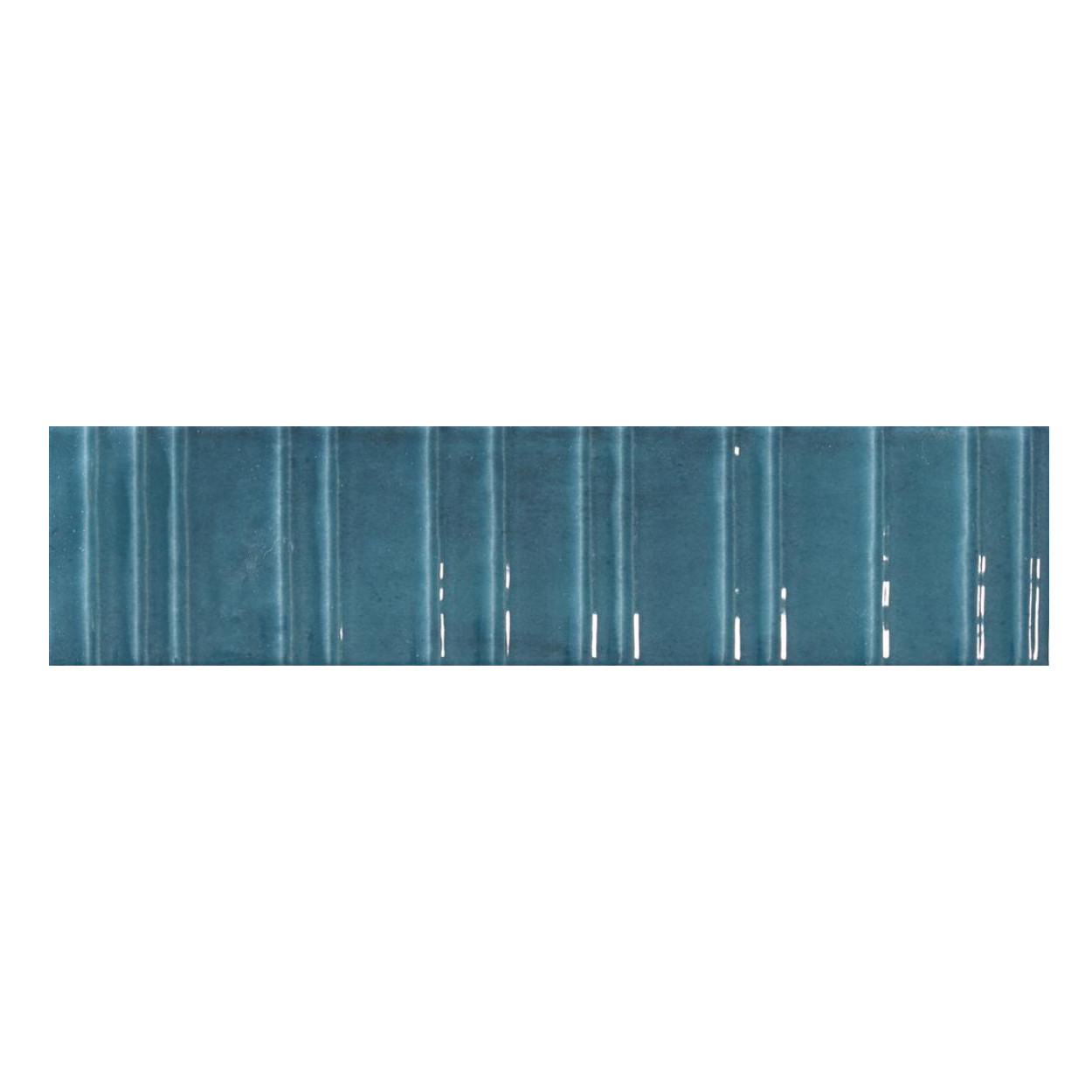 Durstone Concept Blue Glossy Wandtegel 6x25cm