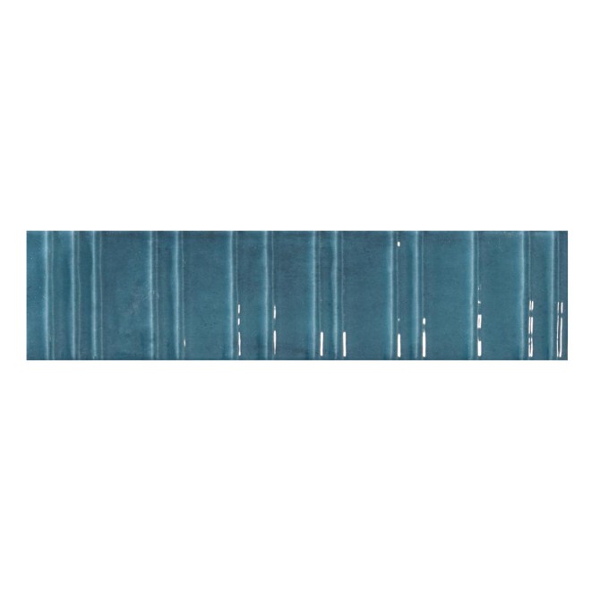 Durstone Concept Blue Glossy Wandtegel 6x25cm