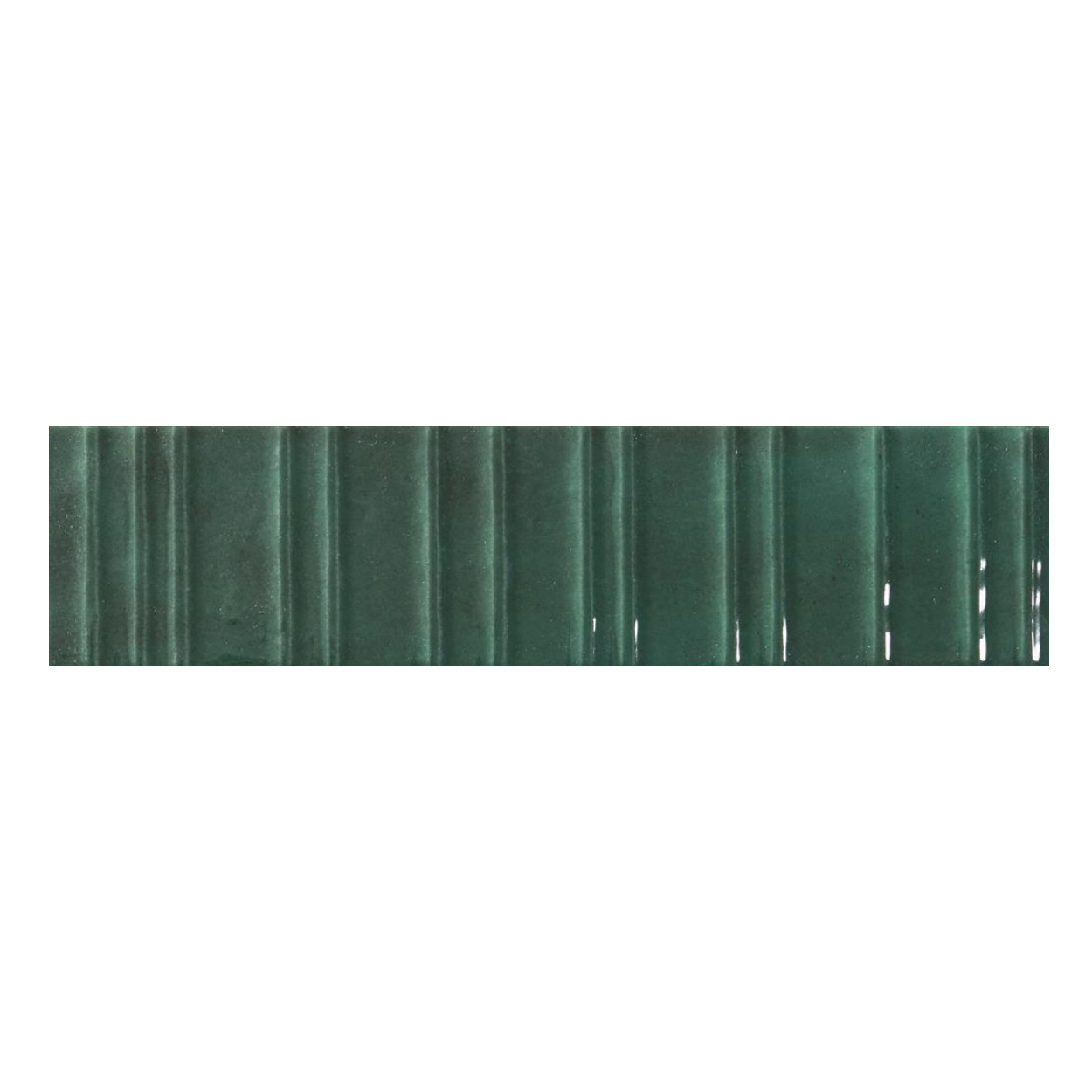 Durstone Concept Green Glossy Wandtegel 6x25cm