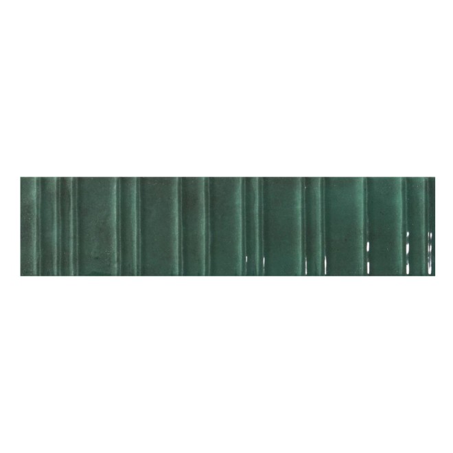 Durstone Concept Green Glossy Wandtegel 6x25cm