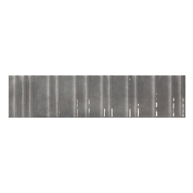 Durstone Concept Grey Glossy Wandtegel 6x25cm