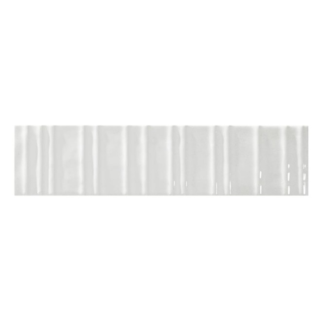 Durstone Concept White Glossy Wandtegel 6x25cm