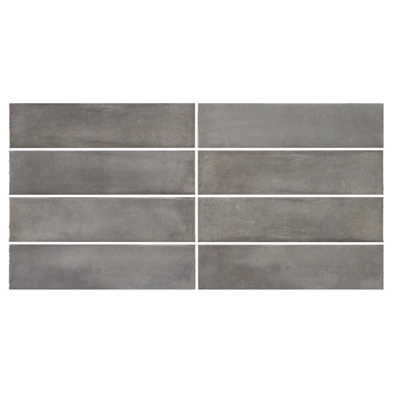 Durstone Imagine Grey Glossy Wandtegel 6x25cm