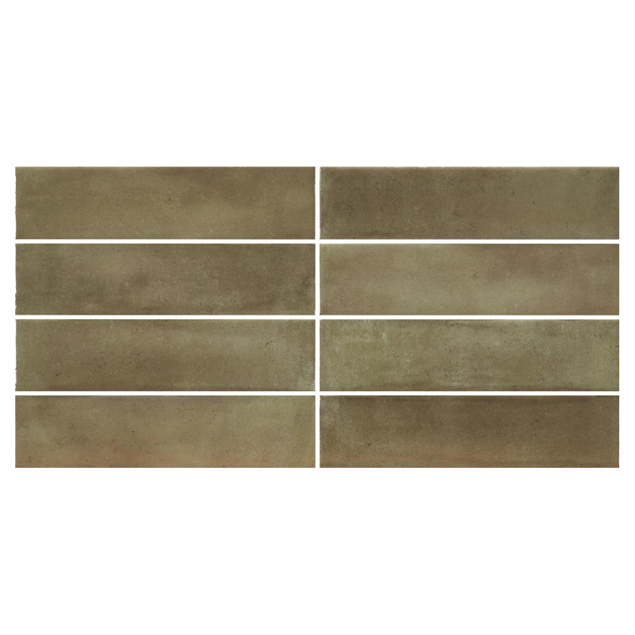 Durstone Imagine Olive Glossy Wandtegel 6x25cm