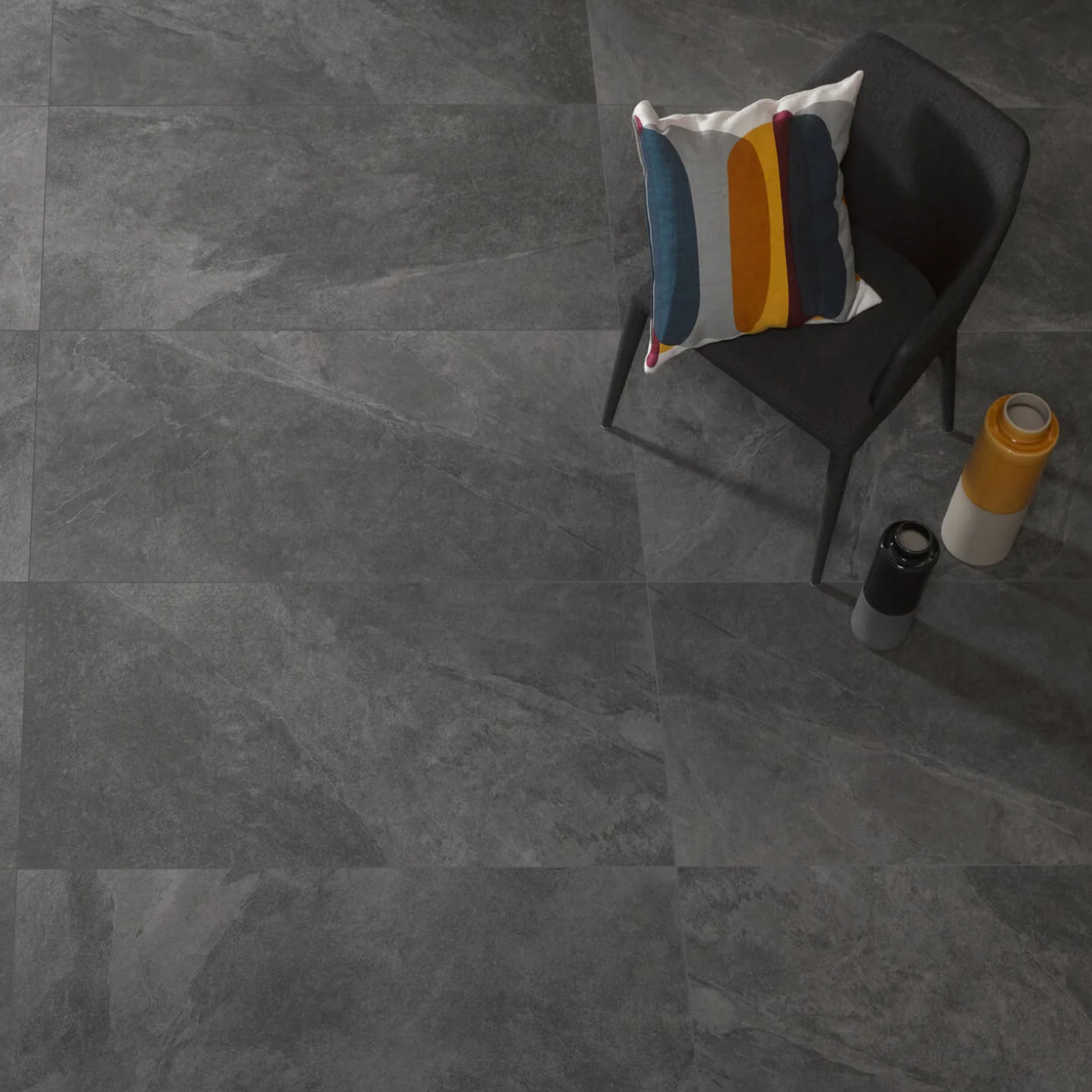 Durstone Mustang Black Vloertegel 60x60cm