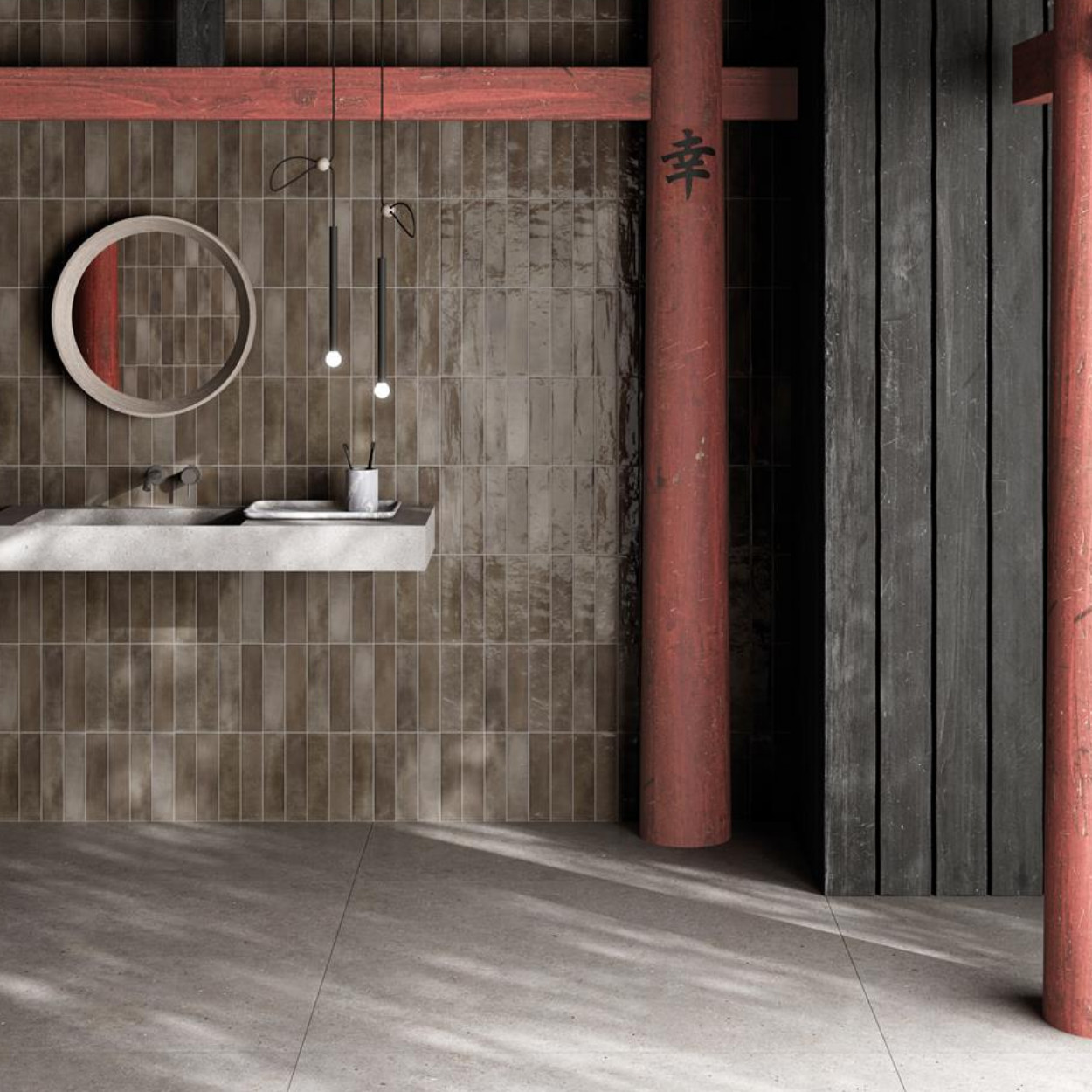 Durstone Somport Grey Vloertegel 120x120cm