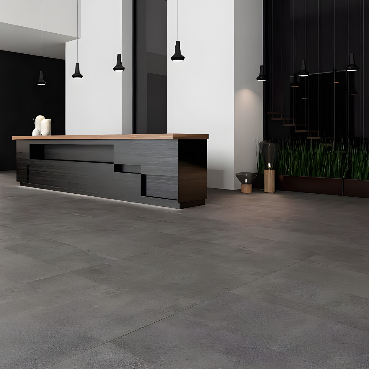 Vloertegel 60x60 Marengo Baltimore – Donkere betonlook tegel