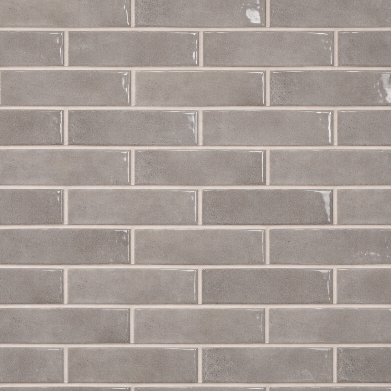Ecoceramic Harlequin Wandtegel 7x28cm Grigio