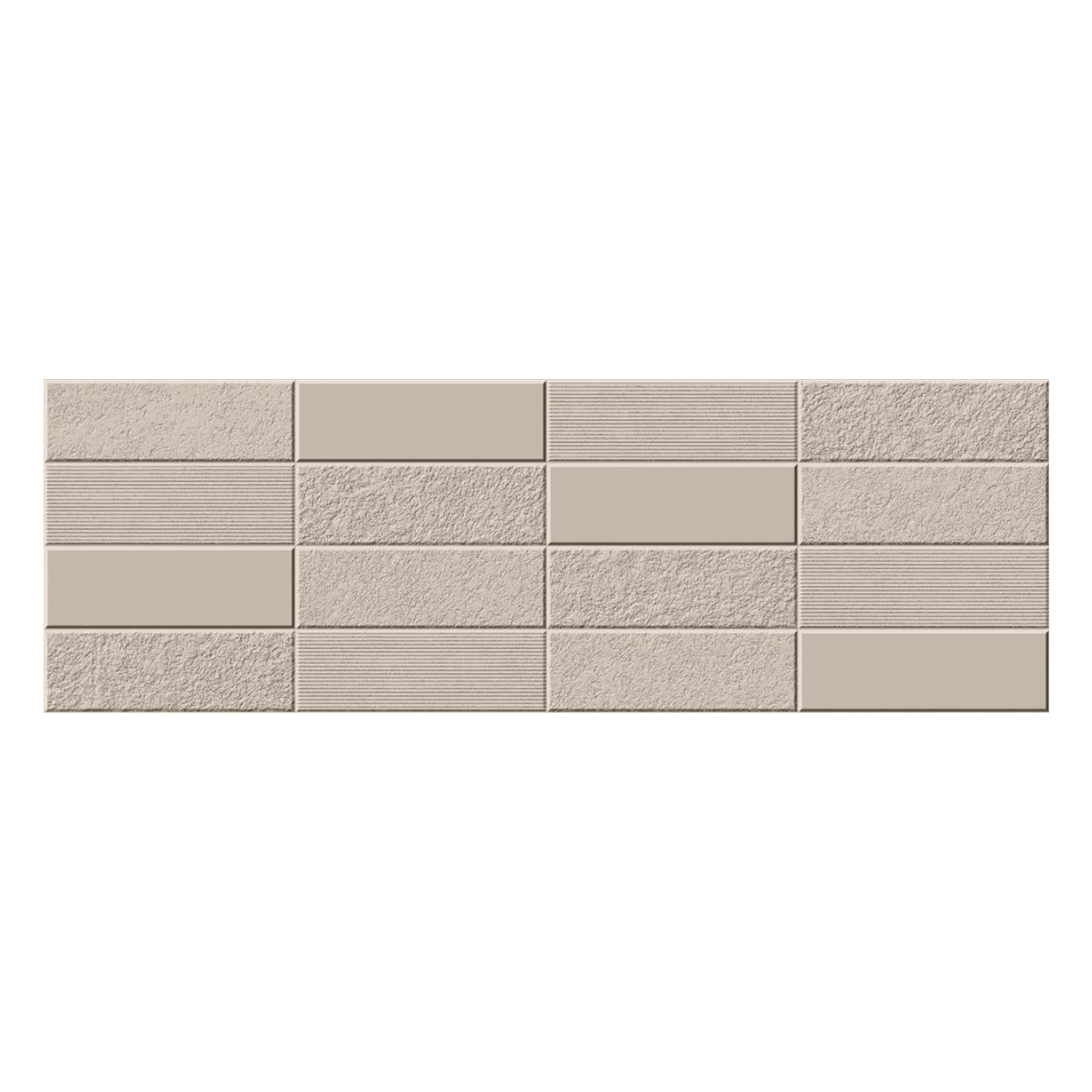 Mykonos Lille Gris Mosaic Wandtegel 25x75cm