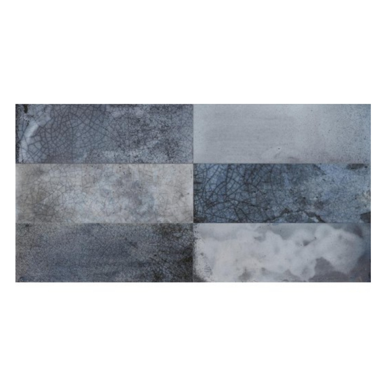 Peronda FS Raku Blue Wandtegel 20x40cm