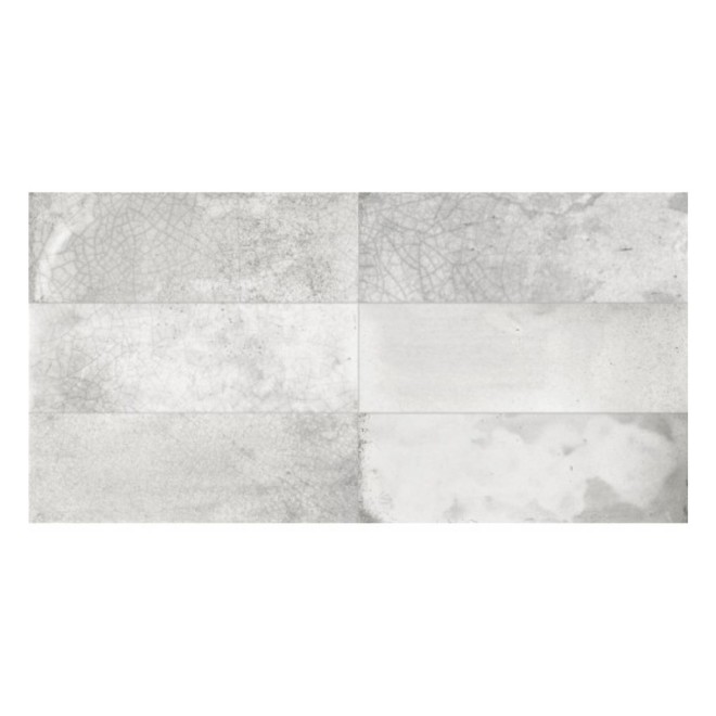 Peronda FS Raku Wandtegel 20x40cm Wandtegel Silver