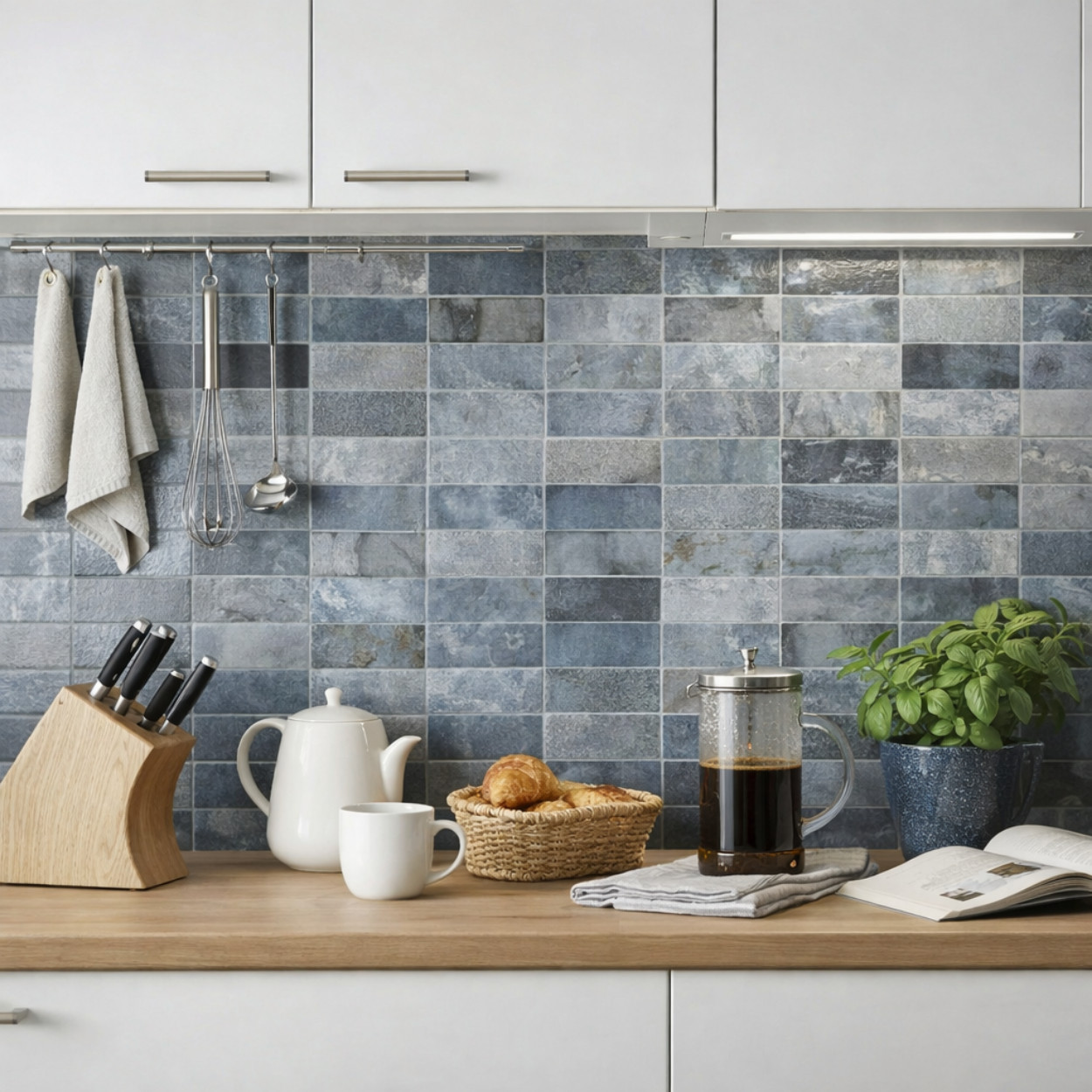 Peronda FS Raku Blue Wandtegel 20x40cm