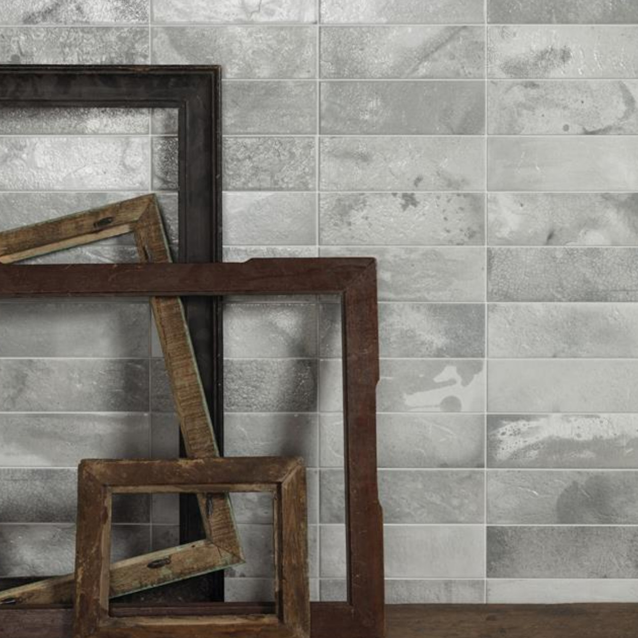 Peronda FS Raku Wandtegel 20x40cm Wandtegel Silver