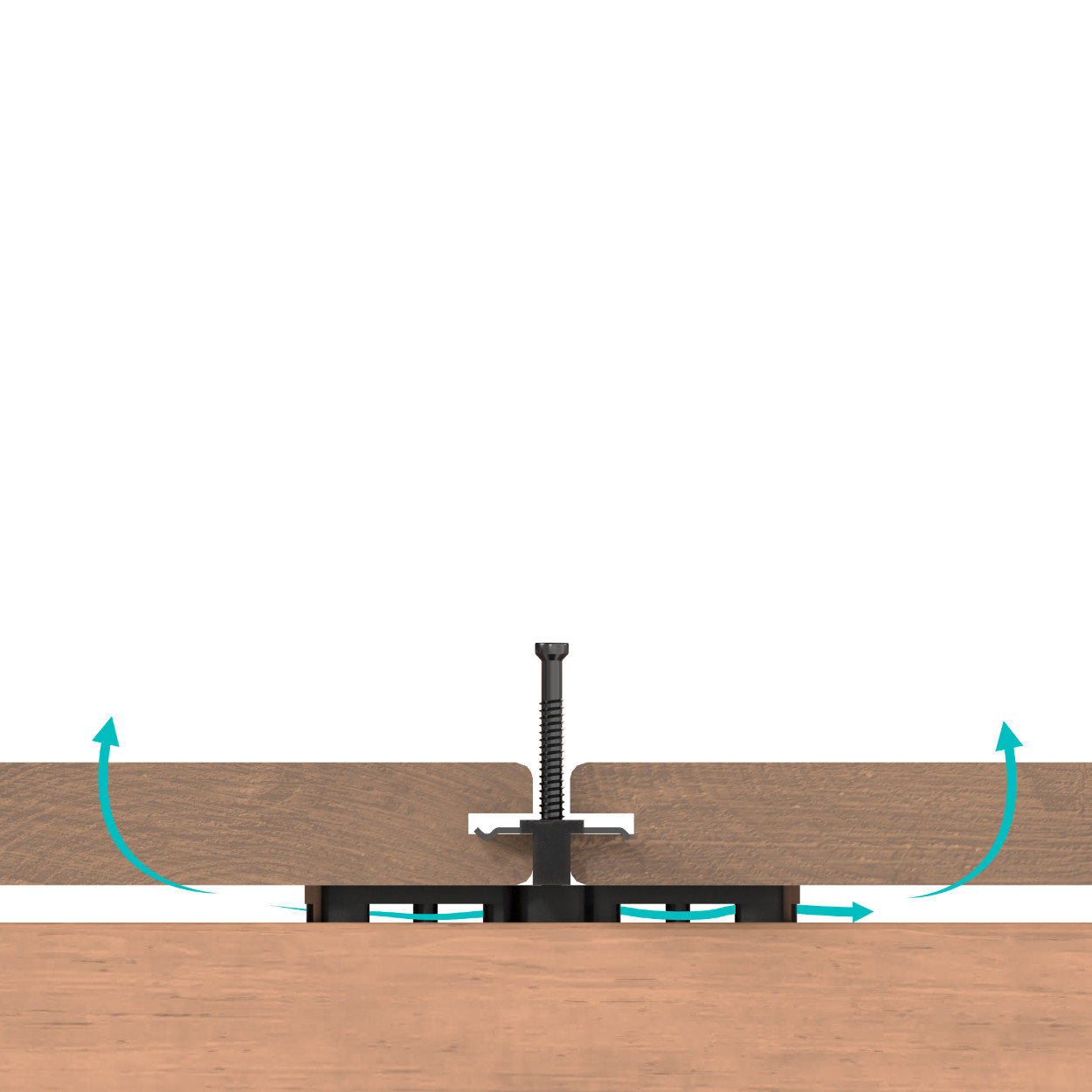 Cobra Air spacer voor Composiet Vlonderplanken - 100st