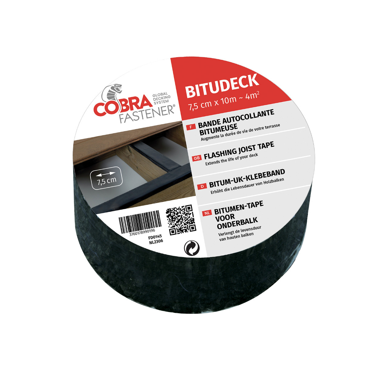 Cobra Bitudeck 75mm - 10mtr