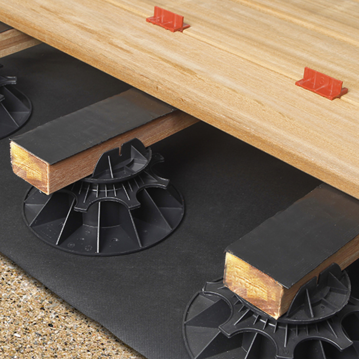 FelixWood Bankirai Onderregel 40x60mm - 390cm
