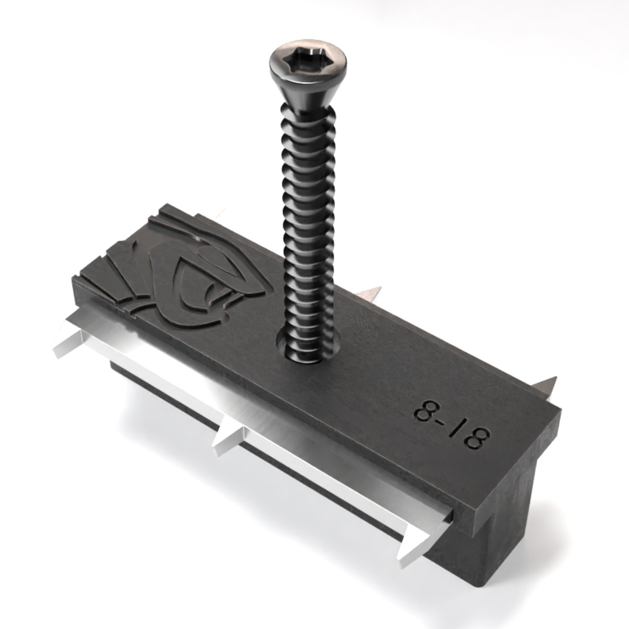Cobra Clipset Hybride 8-18 voor Composiet Vlonderplanken - 90st