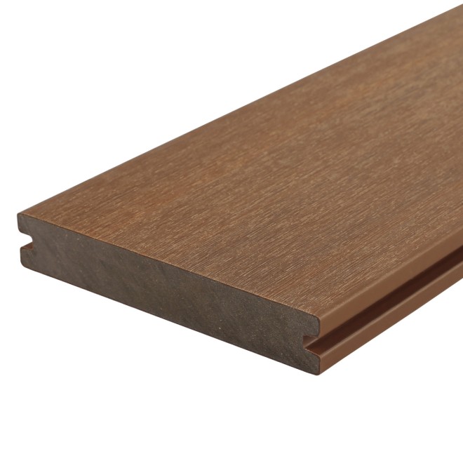 Fiberdeck Premium Composiet Vlonderplank Massief Teak