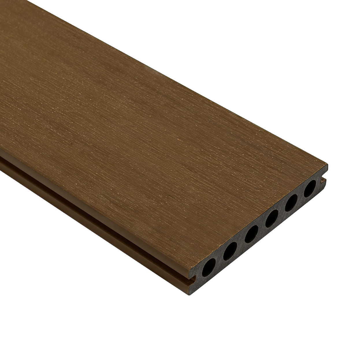 Fiberdeck Premium Composiet Vlonderplank Semi-Massief Teak