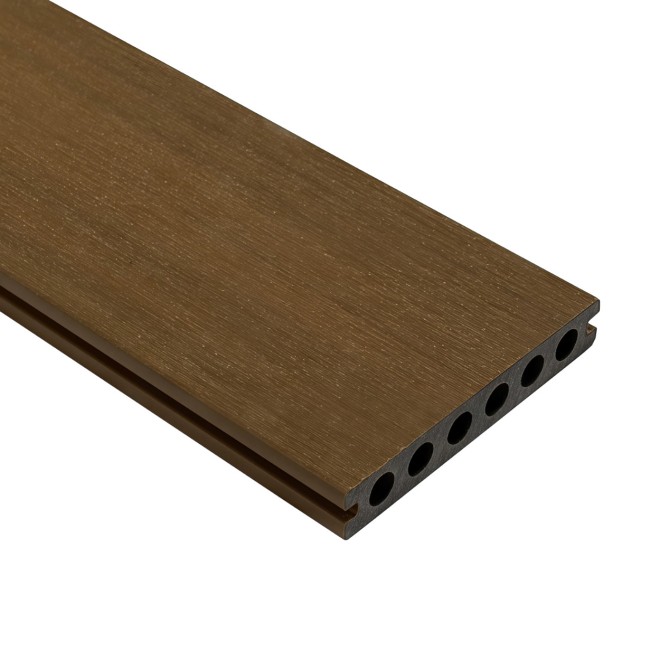 Fiberdeck Premium Composiet Vlonderplank Semi-Massief Teak