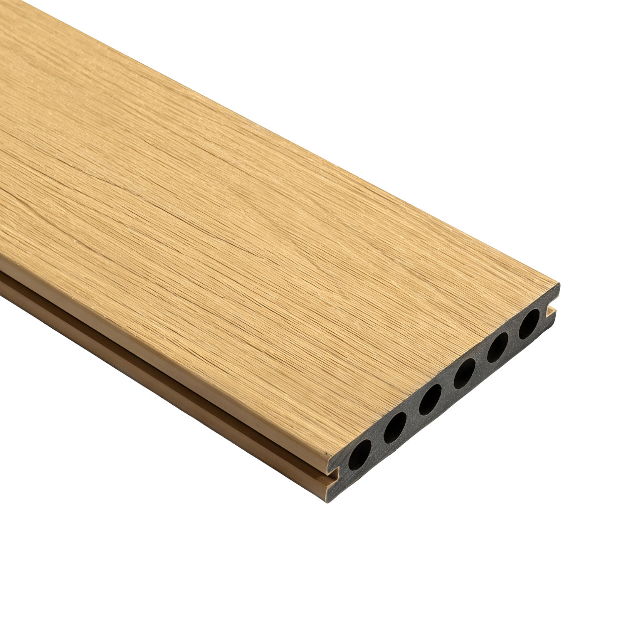 Fiberdeck Premium Composiet Vlonderplank Semi-Massief Cedar