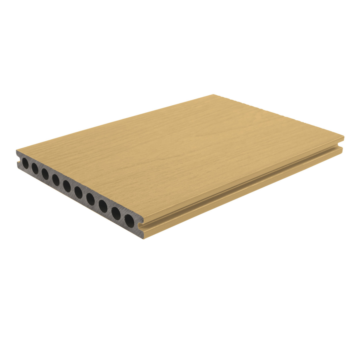 Fiberdeck Premium Composiet Vlonderplank Semi-Massief Cedar