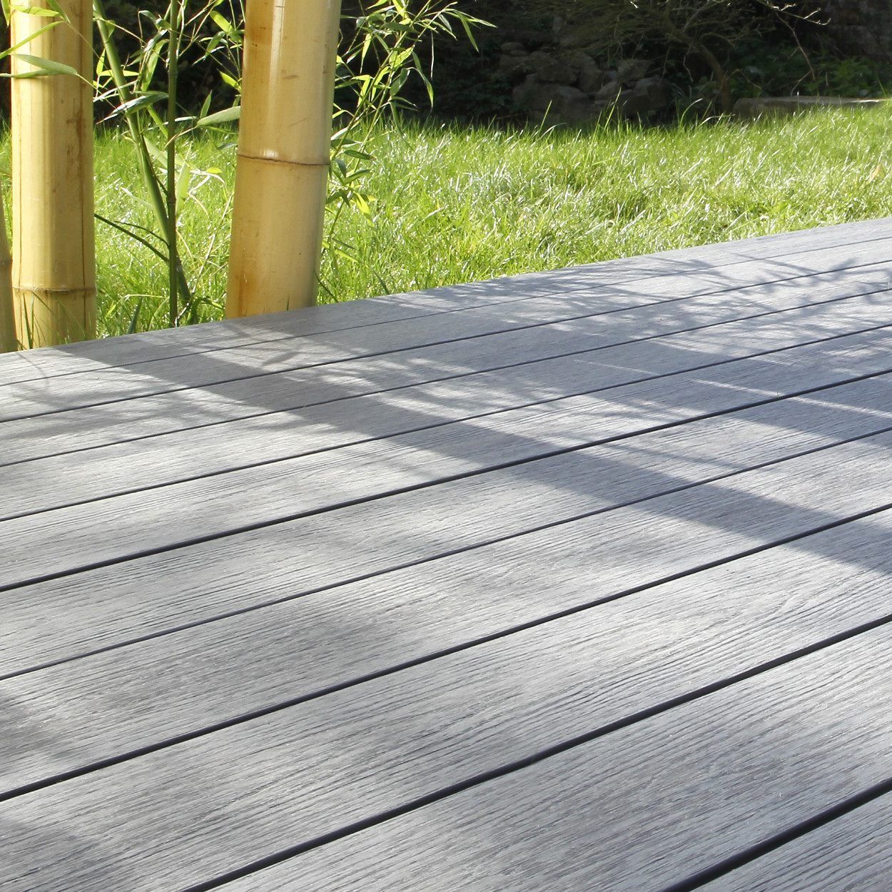 Fiberdeck Premium Kantplank Dark Grey